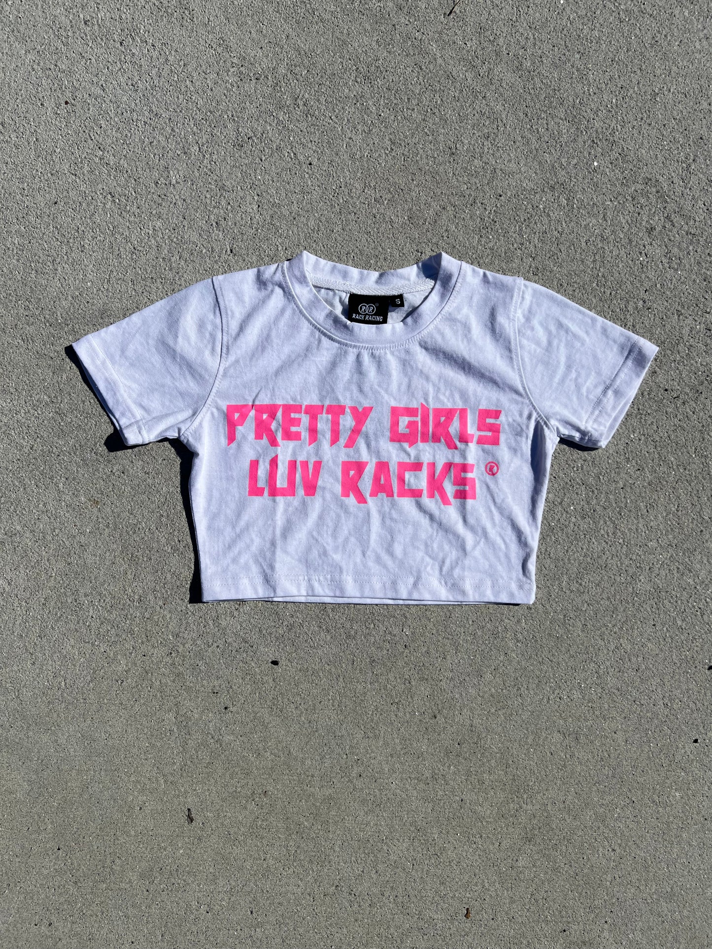 CROP TOP HOT PINK