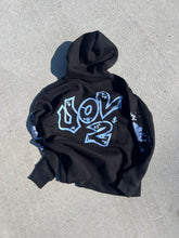 Load image into Gallery viewer, XVol 2 CROPPED HOODIE BABY BLUE
