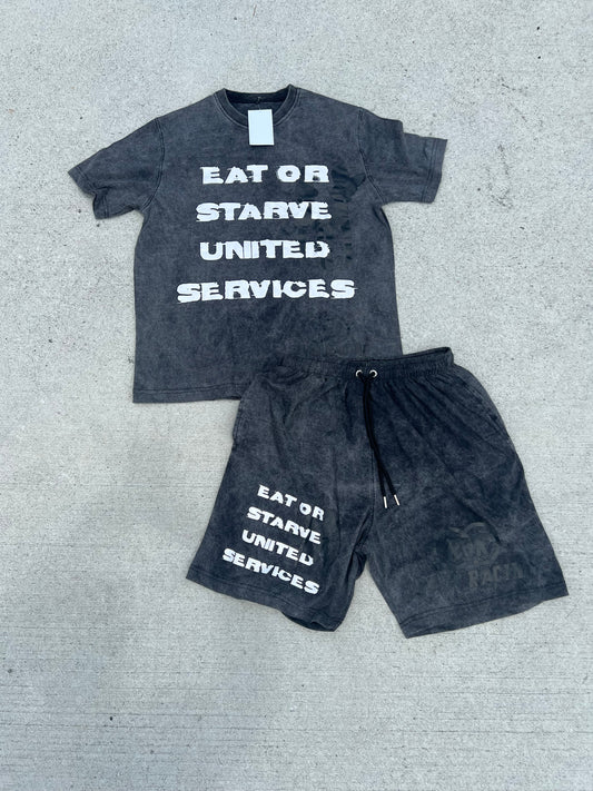 EOS ACID WASH GREY SET